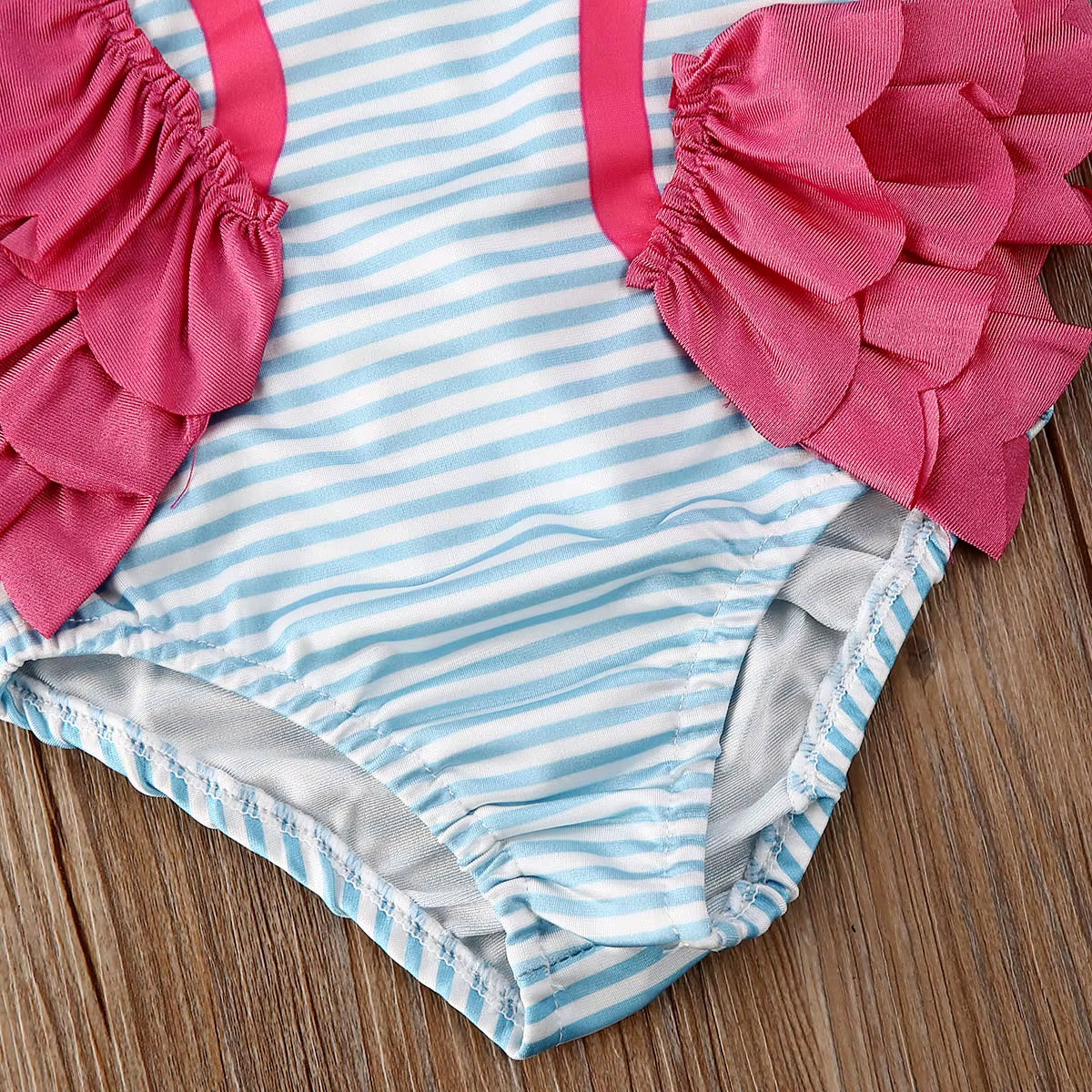 Summer Flamingo Kid Baby Girl One Piece Bikini Swimwear Bathing Suit Swimsuit Beach Bodysuit Clothing